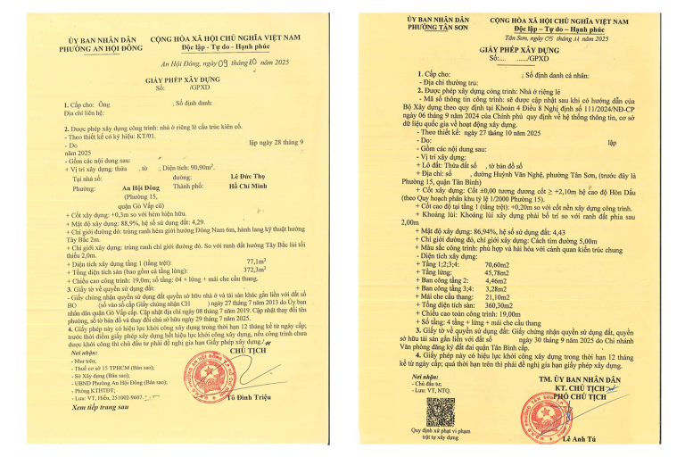 Dịch vụ Pháp lý Xây dựng: Kiểm tra quy hoạch - Xin phép xây dựng - Hoàn công